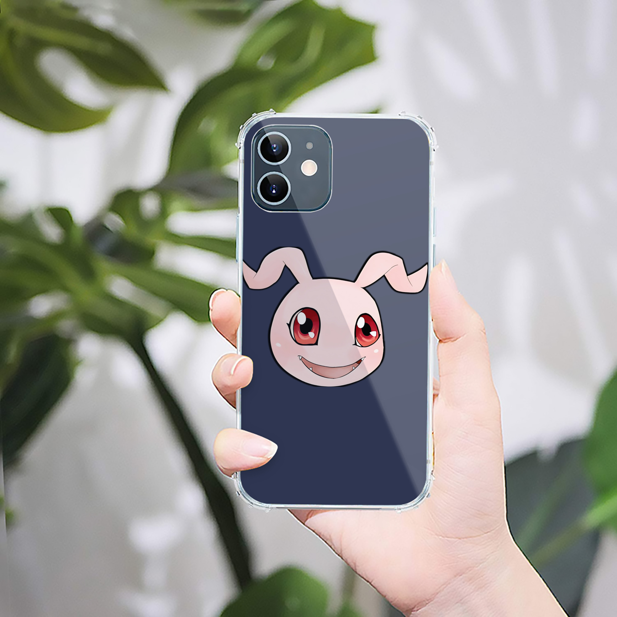 （画像用） Digimon デジタルモンスター/デジモン 【iPhone 12シリーズ対応】透明スマホケース（クリアソフトケース）